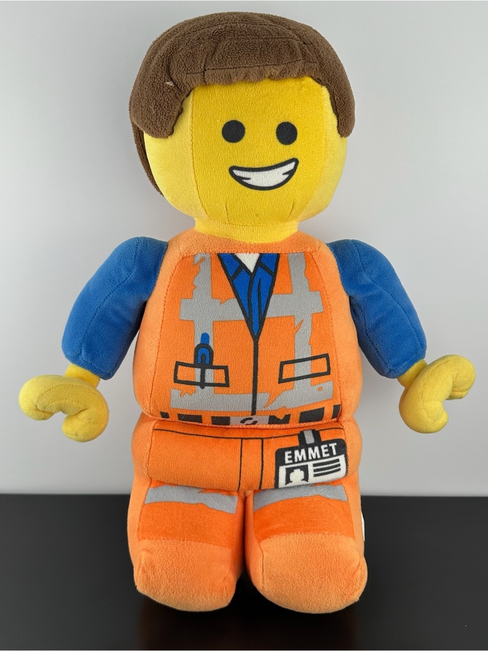 LEGO Movie 2 Emmet Brickowski 16” Large Size Plush Stuffed Doll